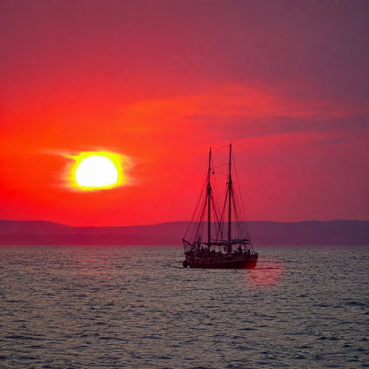 Sunset cruise u Zadru  na tradicionalnom drvenom brodu uz vino